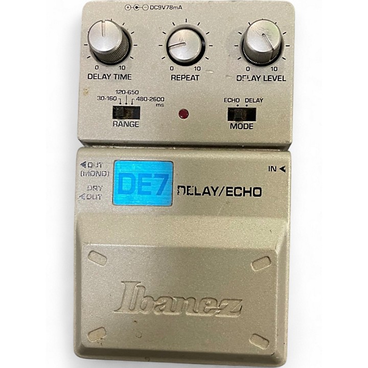 Ibanez DE7 ディレイ/エコー 希少 発振可能 Ibanez DE7 ディレイ