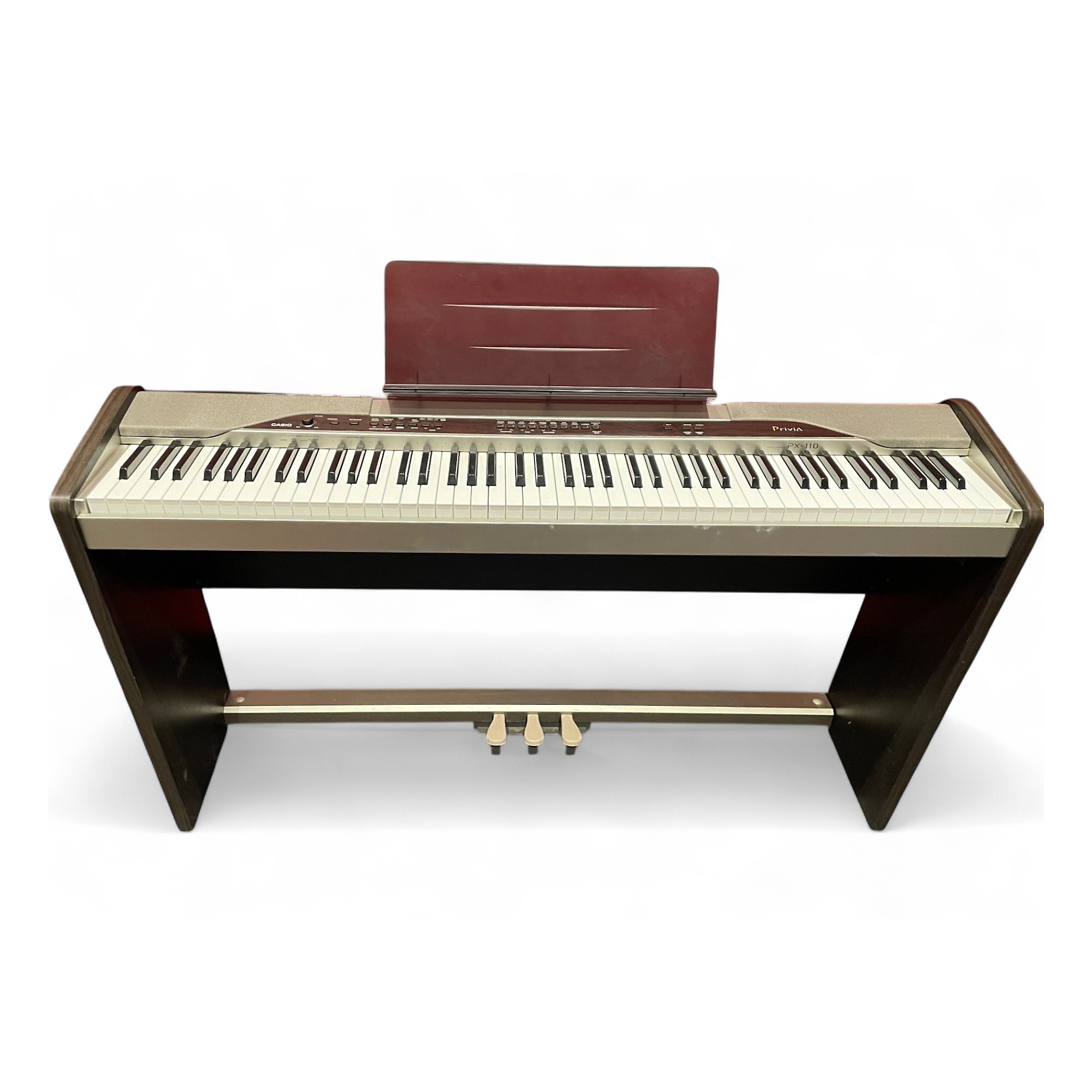 ディスカウント 電子ピアノ(CASIO PX-110 PriviA)スタンド付き 電子