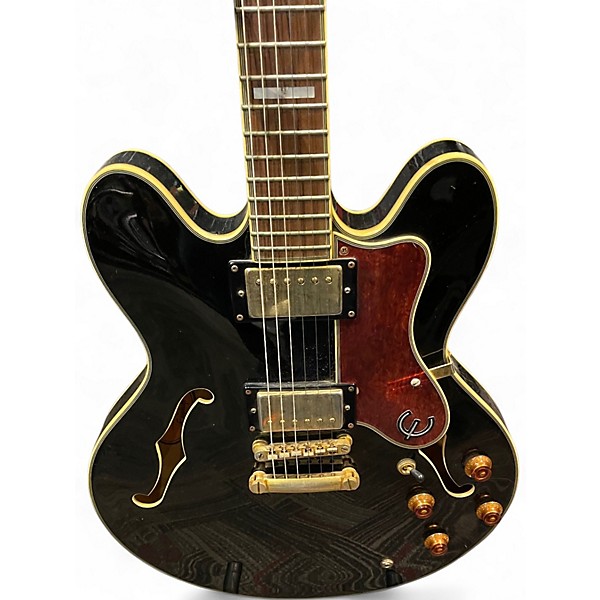 Used Epiphone Sheraton II BLACK Hollow Body Electric Guitar BLACK