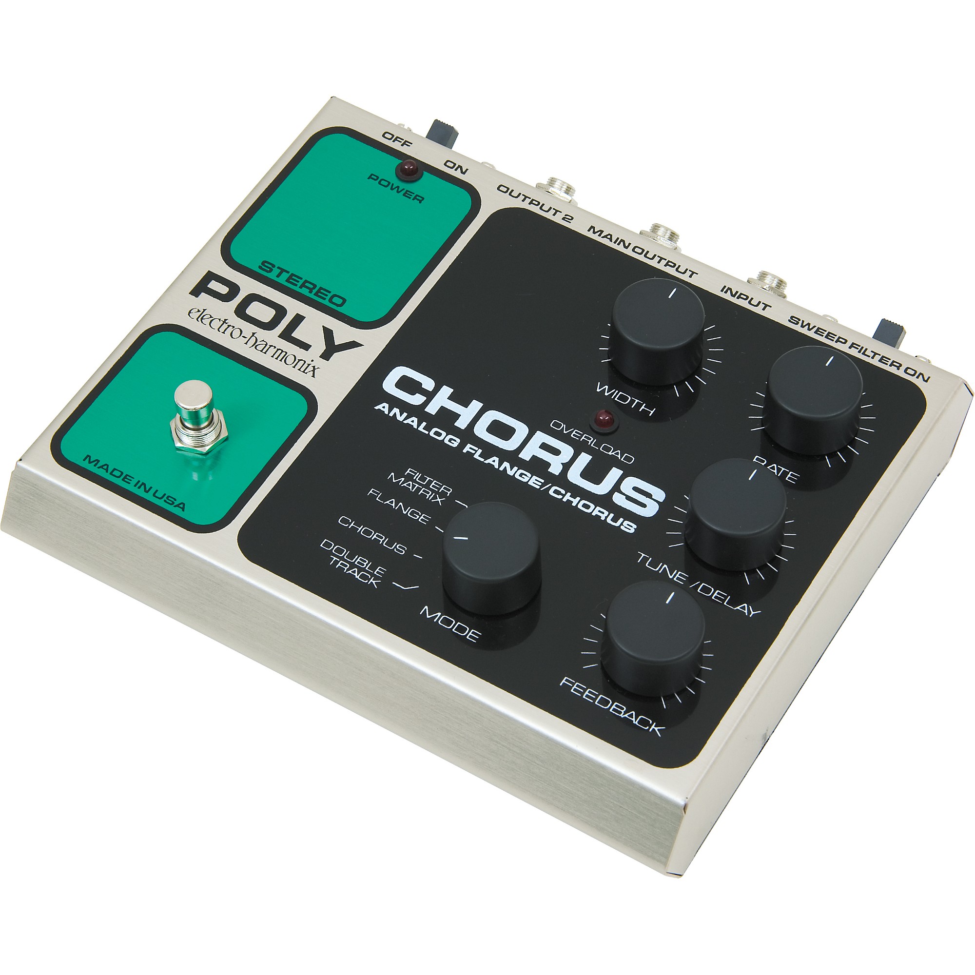 Open Box Electro-Harmonix Classics Stereo Polychorus Analog Flange