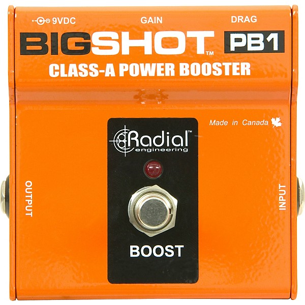 Radial Engineering BigShot PB1 Class-A Power Booster | Guitar Center