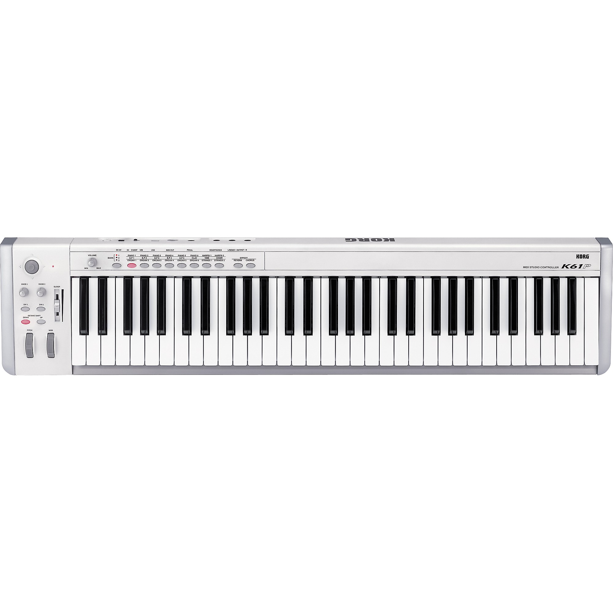 Restock KORG K61P 61-Key USB/MIDI Controller | Guitar Center