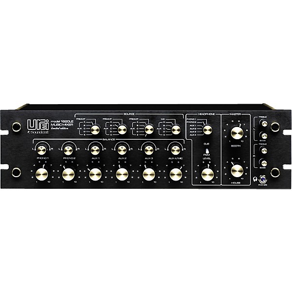 Urei 1620ロータリーMIXER Urei 1620LE Rotary DJ Mixer | Guitar Center