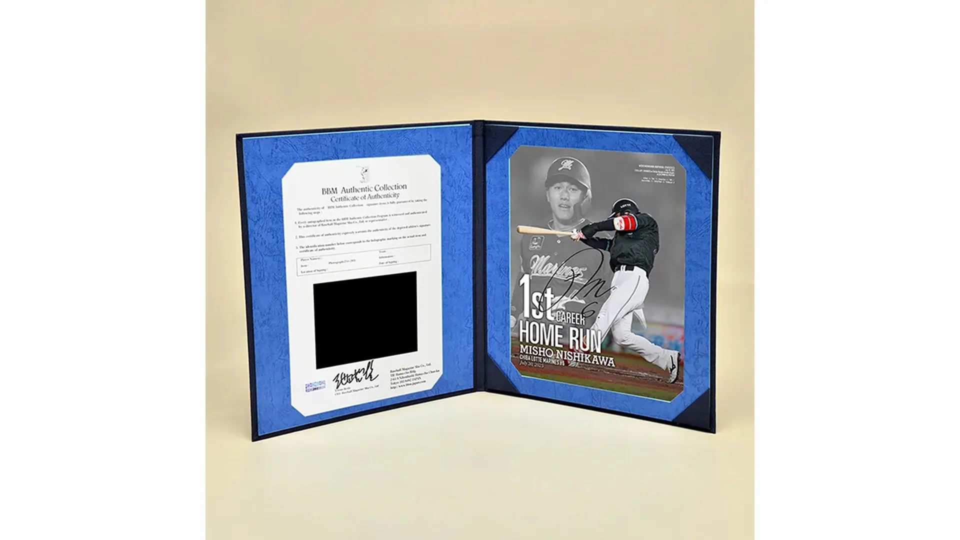 西川史礁のプロ初HR記念グッズを受注販売「この記念を一緒に分かち合っ