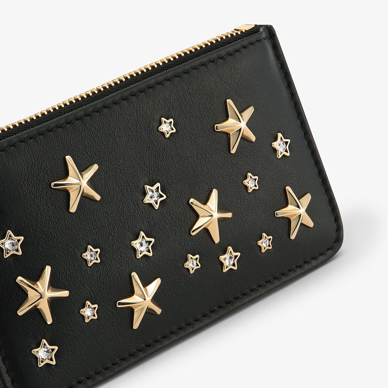 Nancy | 装飾付き ブラックレザー・ウォレット | 新作コレクション