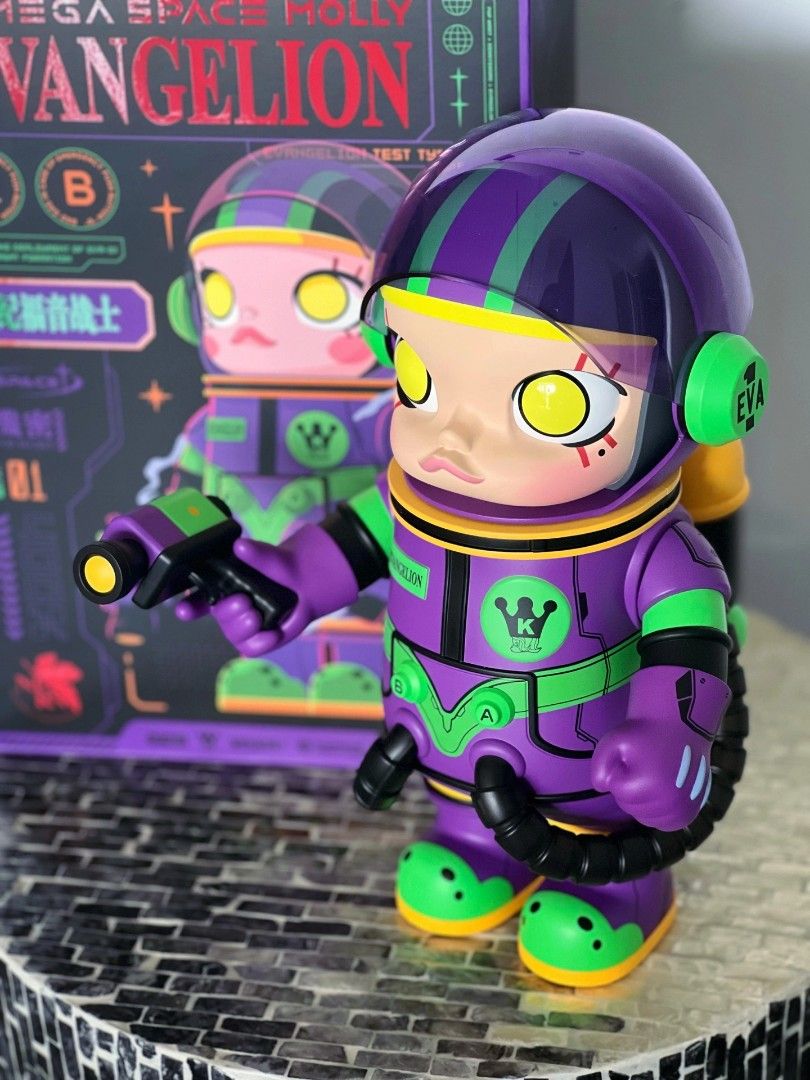 POPMART 400% SPACE MOLLY × EVANGELION限定品 POP MART Evangelion