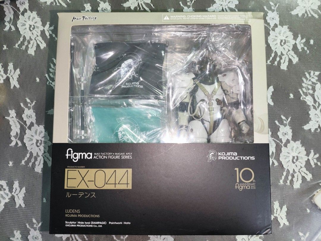 已開齊件figma EX-044 Ludens 小島工作室, 興趣及遊戲, 玩具& 遊戲類