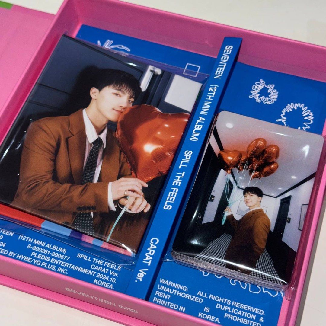 エスクプス 直筆サイン入り個別生写真 SPILL THE FEELS SEVENTEEN