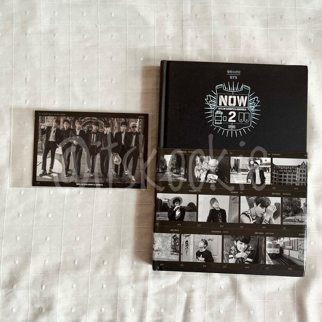 BTS NOW2 写真集+DVD ブックマーク：V【付属品完品】 BTS NOW2 写真集