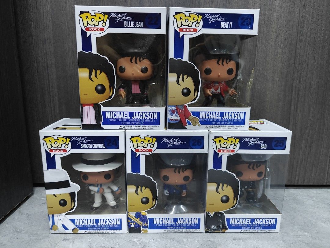 マイケル・ジャクソン Funko 5種セット FUNKO フィギュア pop 5種