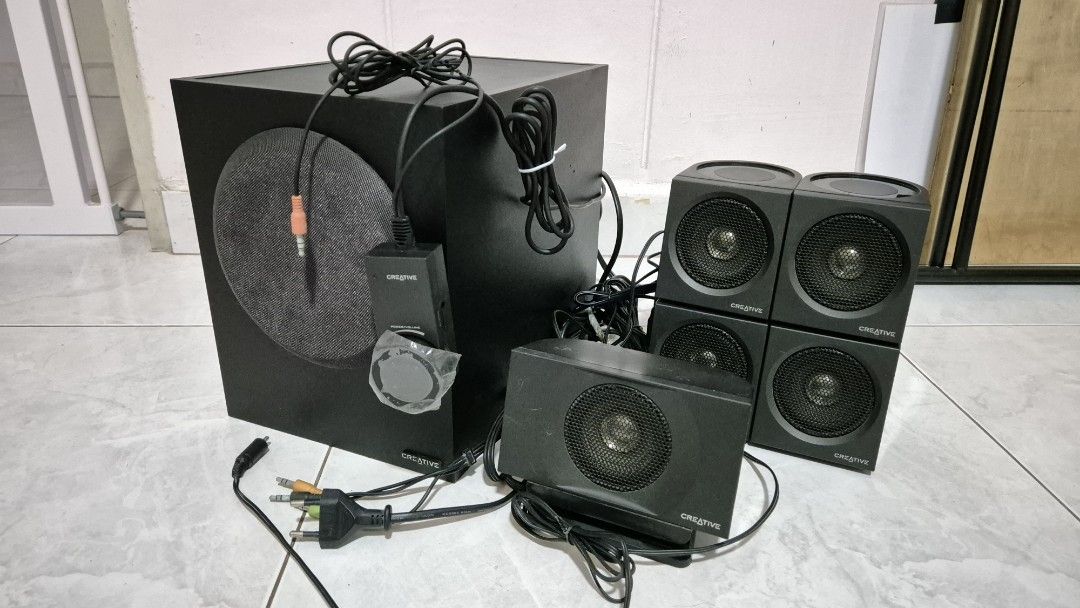 美品】Creative T6200 5.1チャンネルスピーカーセット 【公式通販】