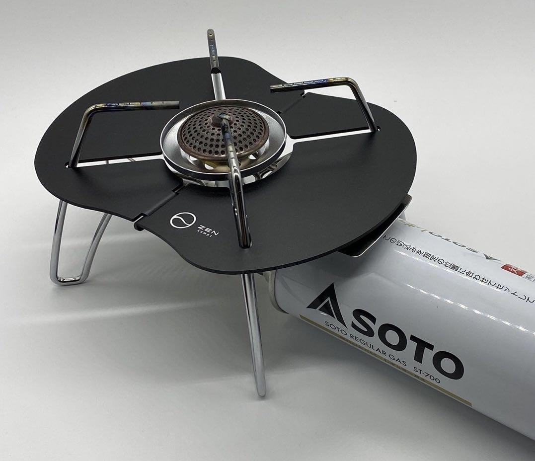 ブラックデザイン BXプレート SOTO ST-310バーナーセット販売 ブラック