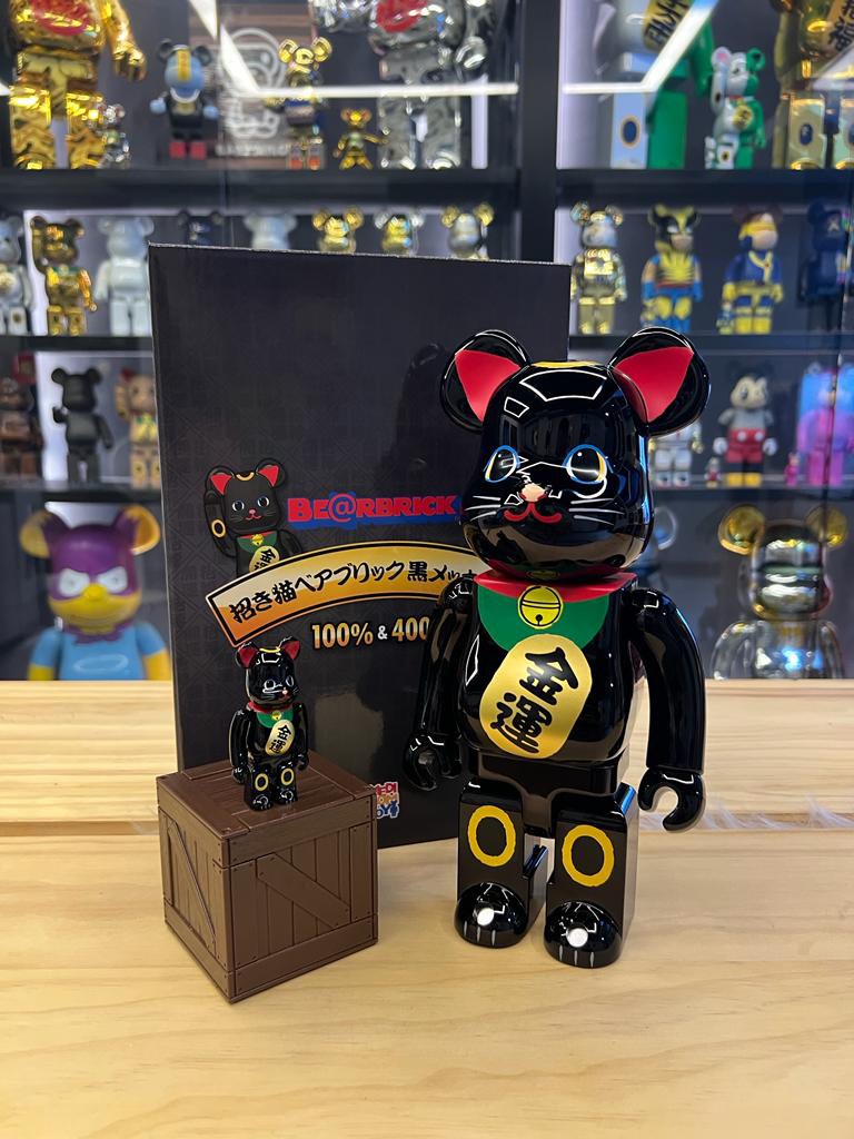 BE@RBRICK 招き猫 金運 金メッキ 参 100% 干支 寅 100% MEDICOM TOY