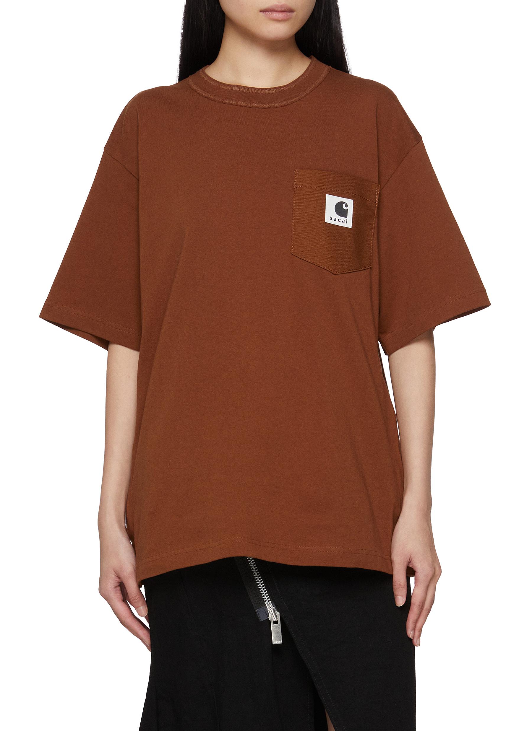 SACAI | X Carhartt WIP Cotton Jersey T-Shirt | Women | Lane Crawford