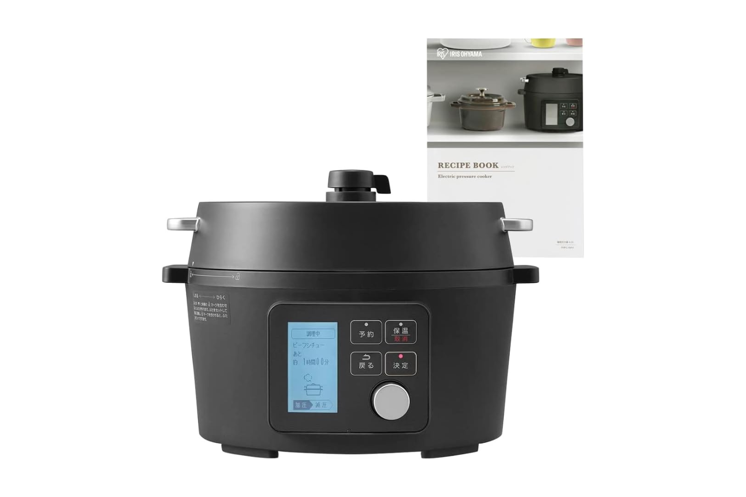 アイリスオーヤマ 電気圧力鍋 PMPC-M4A-B IRIS OHYAMA（アイリス
