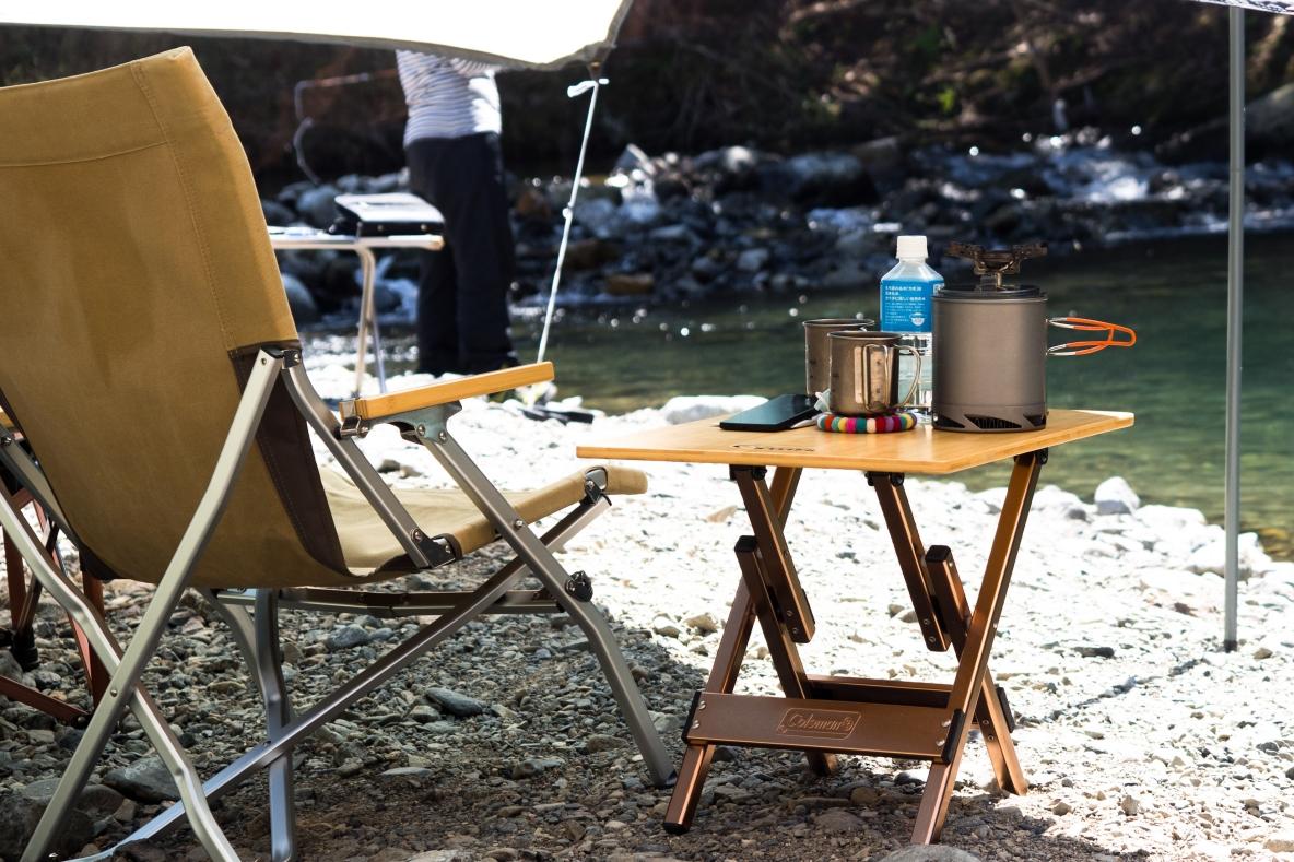 Coleman コールマン コンフォートマスター バンブーサイドテーブル