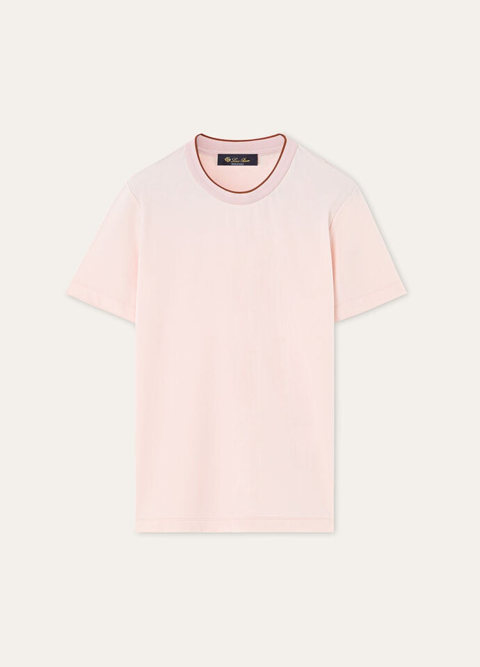 パー・Tシャツ マイクロファイバー Pink | ロロ・ピアーナ JP