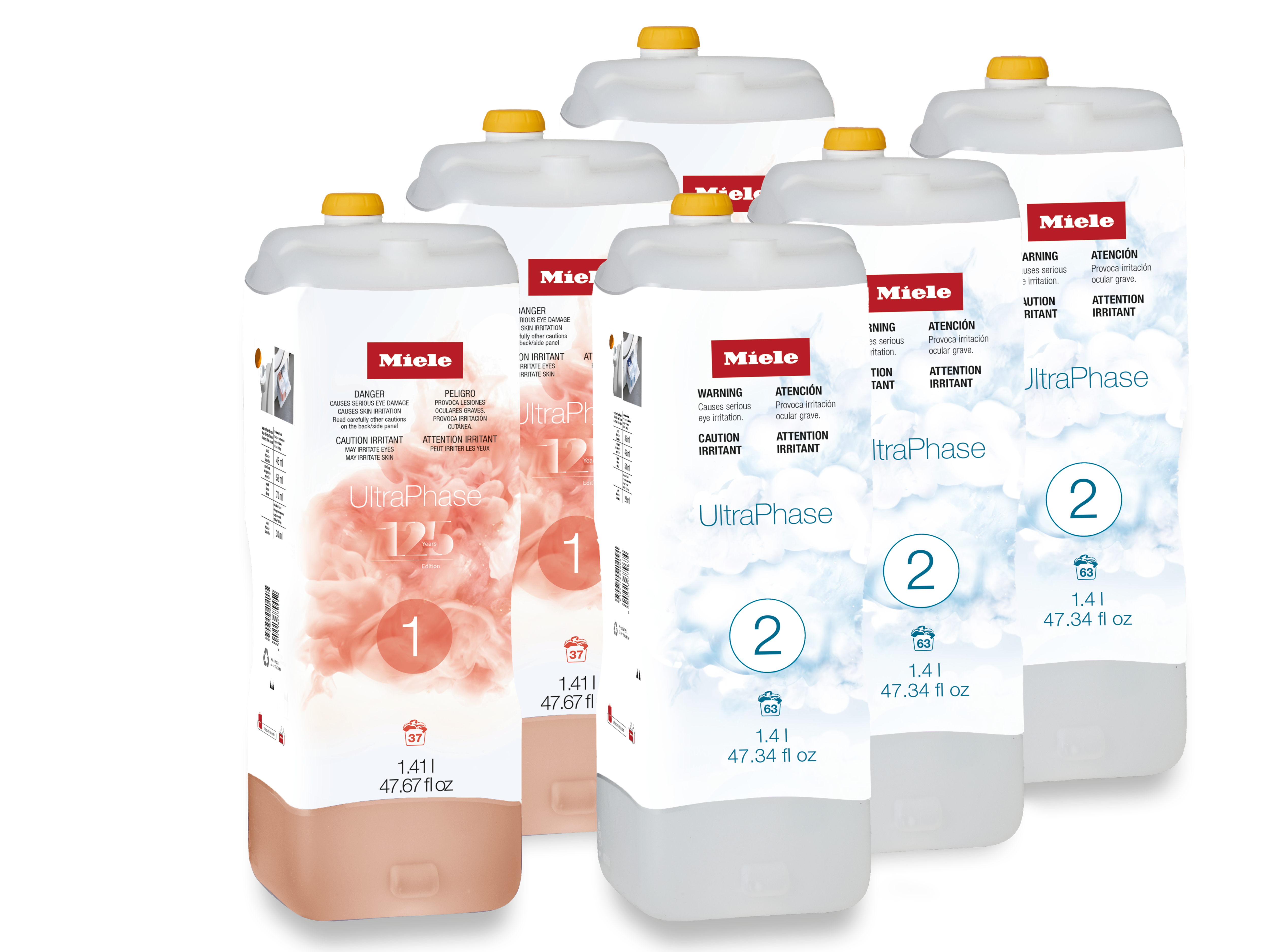 Miele - Set 6 UltraPhase Edition125 NA – Detergent