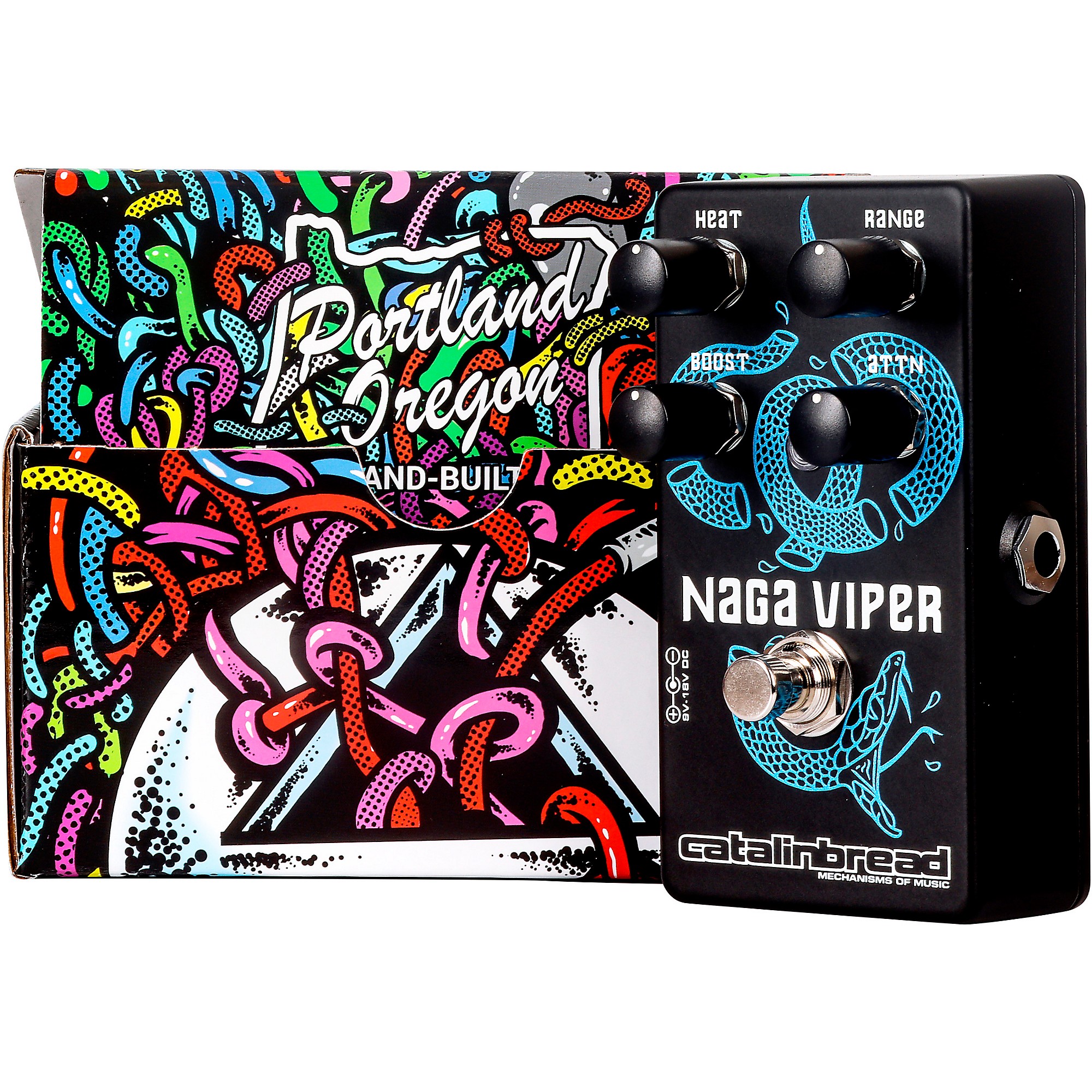 Catalinbread Naga Viper MKII Treble Booster Effects Pedal | Music