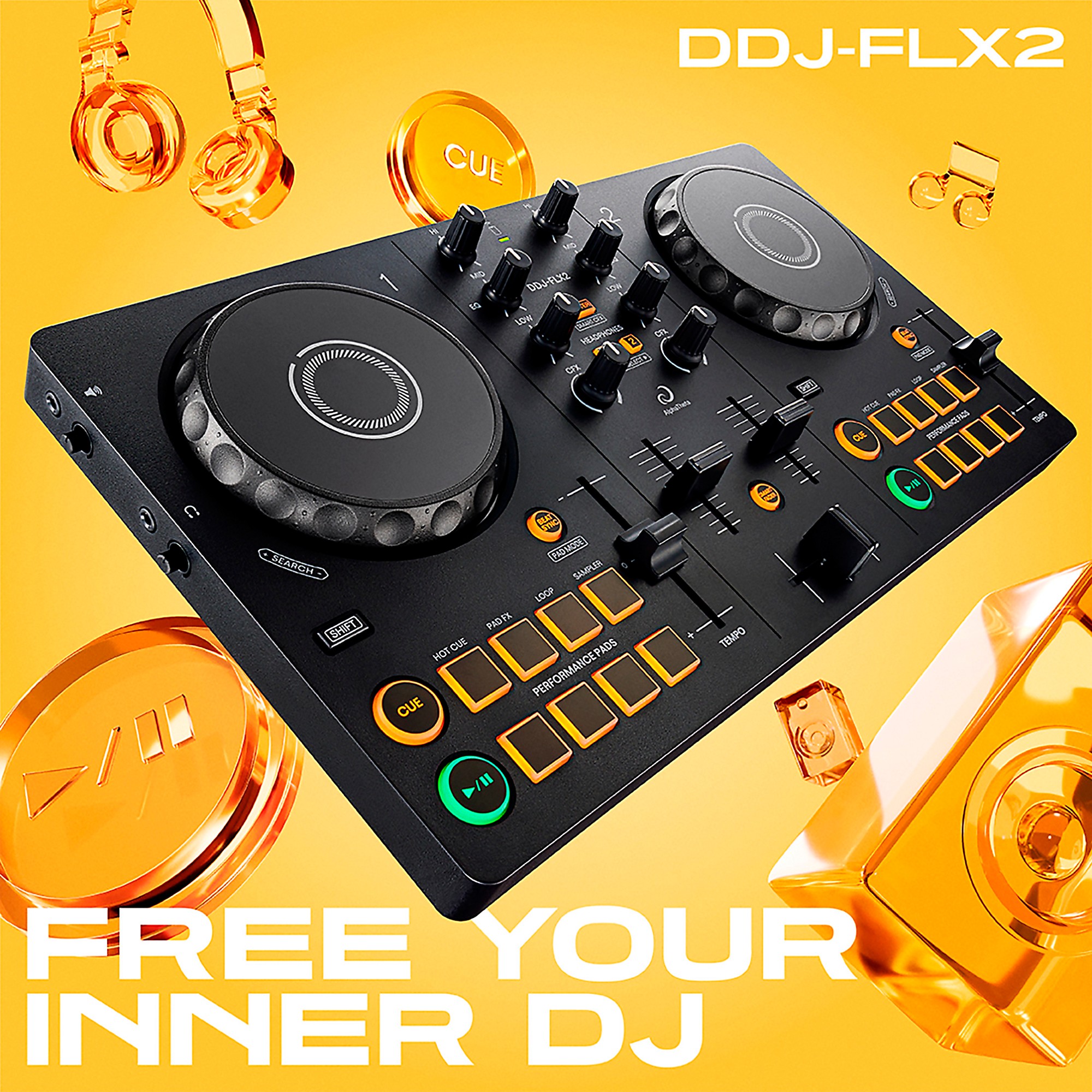 Pioneer DJ DDJ-FLX2 写真追加可 DDJ-FLX2 - AlphaTheta