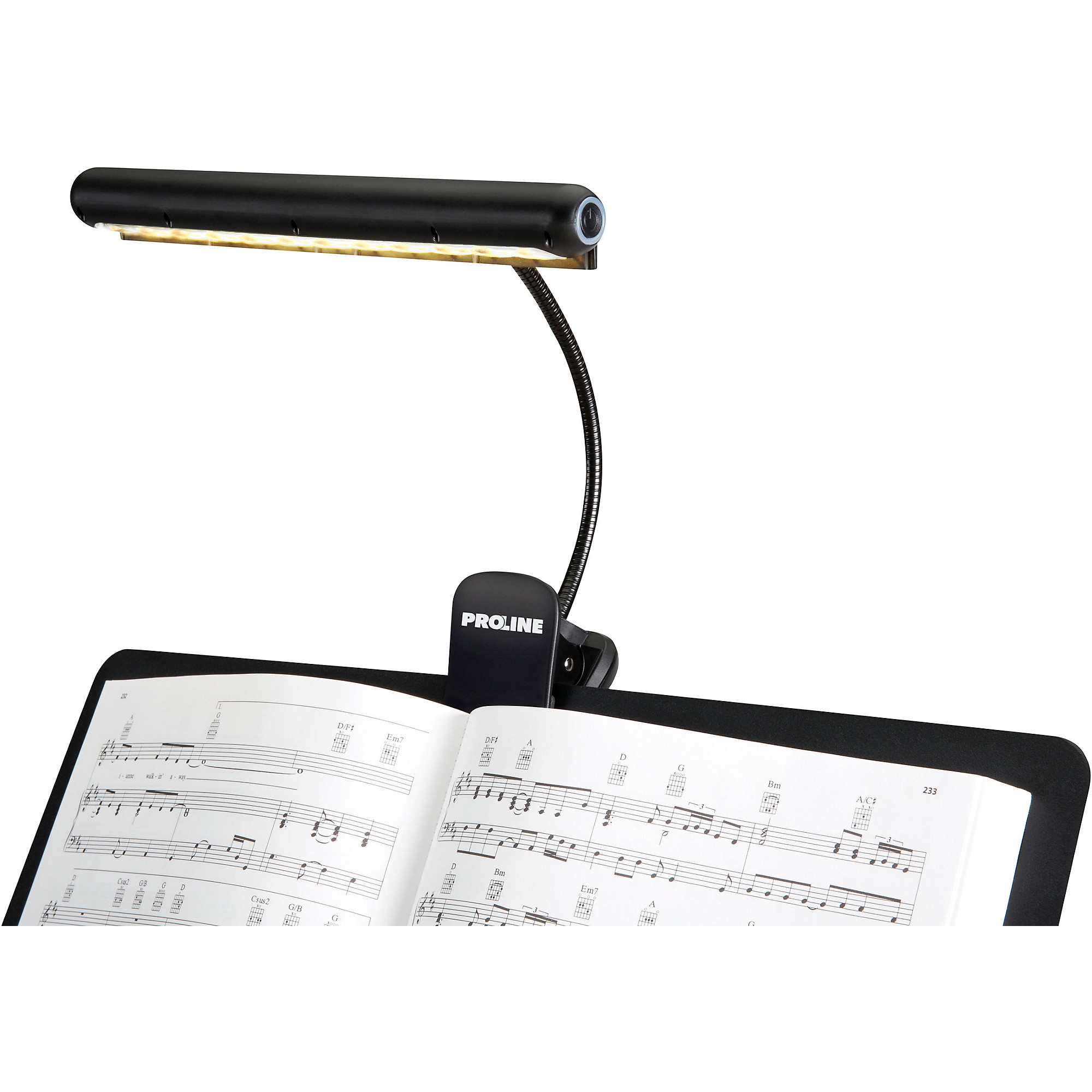 Proline SL12NR Natural Series Rechargeable Music Stand Light with