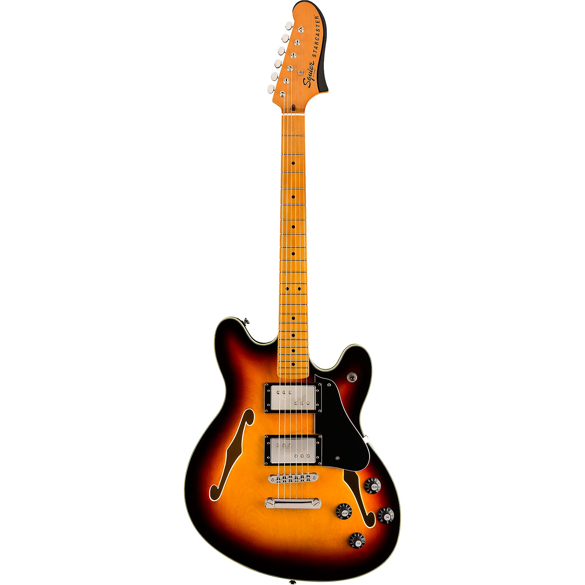 Squier Starcaster エレキギター サンバースト .: Squier