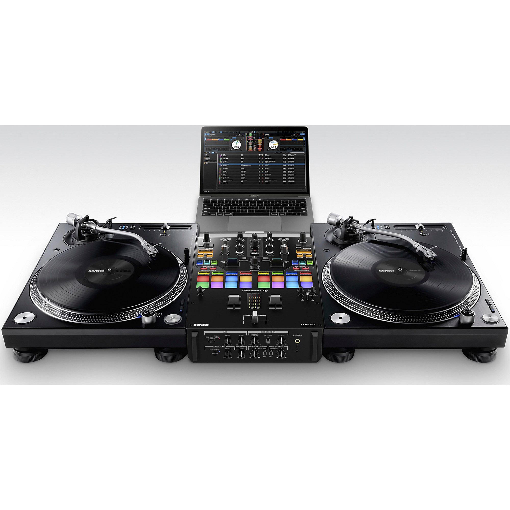 Pioneer DJ DJM-S7 2-Channel Battle Mixer for Serato DJ & rekordbox