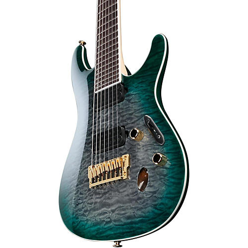 Ibanez S Prestige Series S5527QFX 7-String Electric Guitar Dark