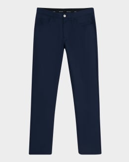 Emporio Armani Men's Stretch Five-Pocket Pants | Neiman Marcus