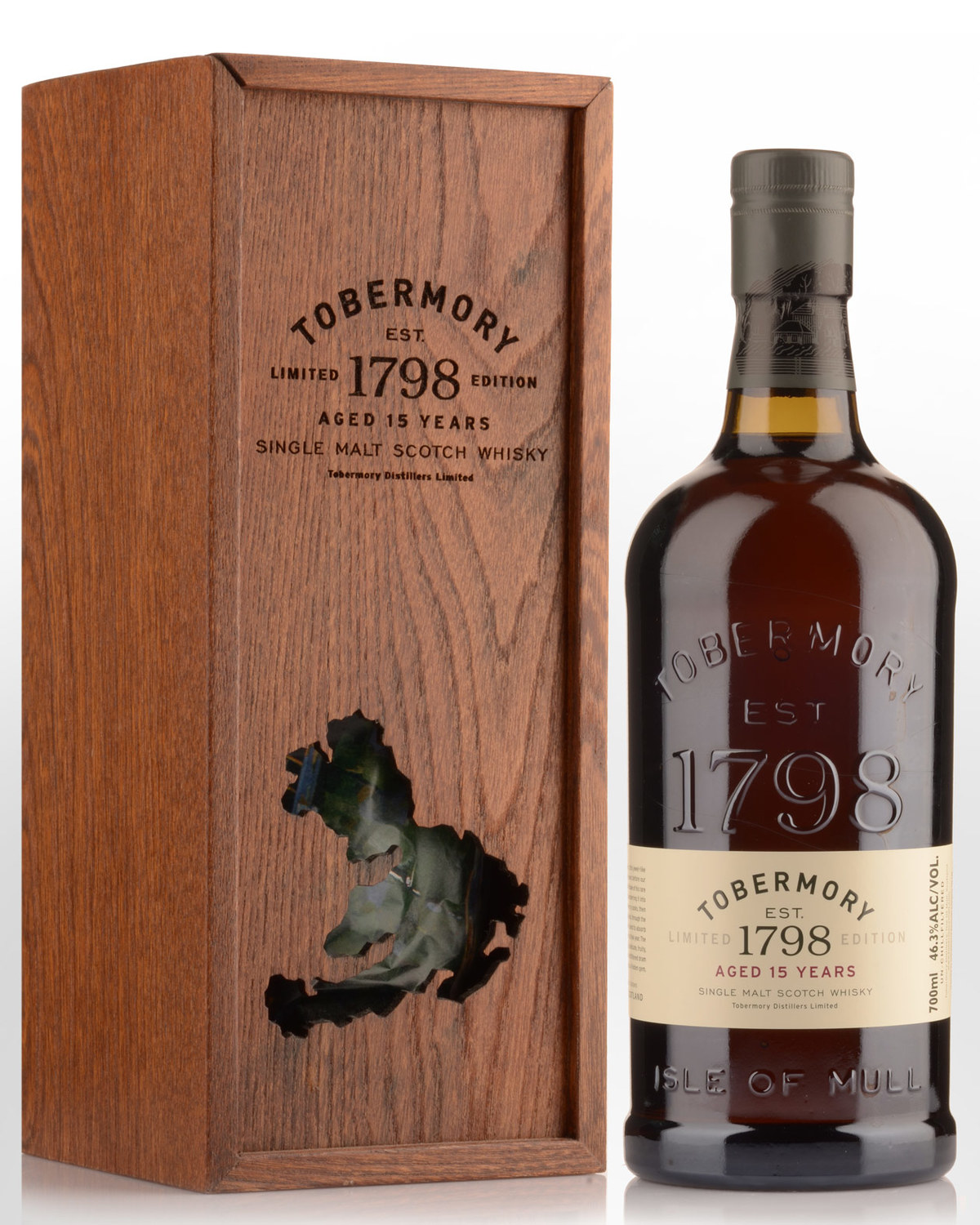 Tobermory 1798 Limited Edition 15 Year Old Single Malt Scotch