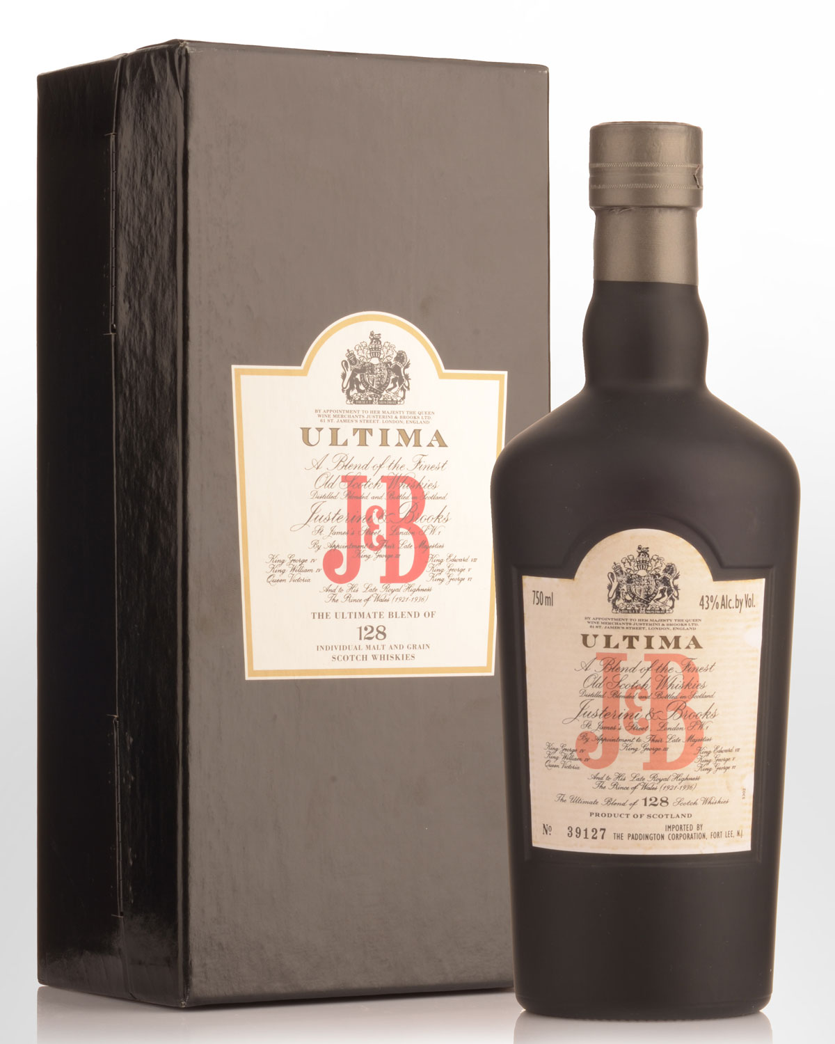 激レア J&B ウルティマ 700ml 43% 究極のブレンデットウイスキー