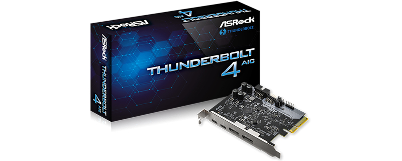 ASRock launches their Thunderbolt 4 Add-on Card for supported