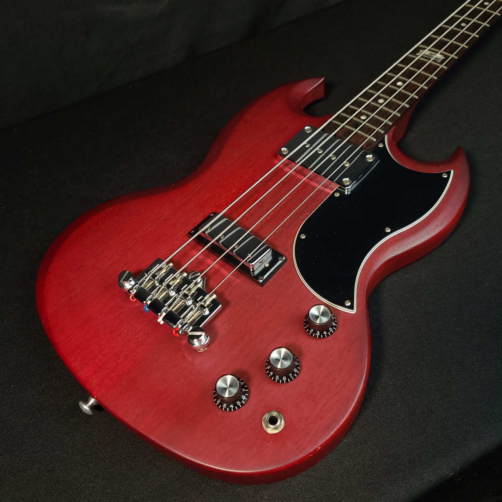 Used Gibson 2014 120th Anniversary SG Special Bass Faded Cherry w/OHSC