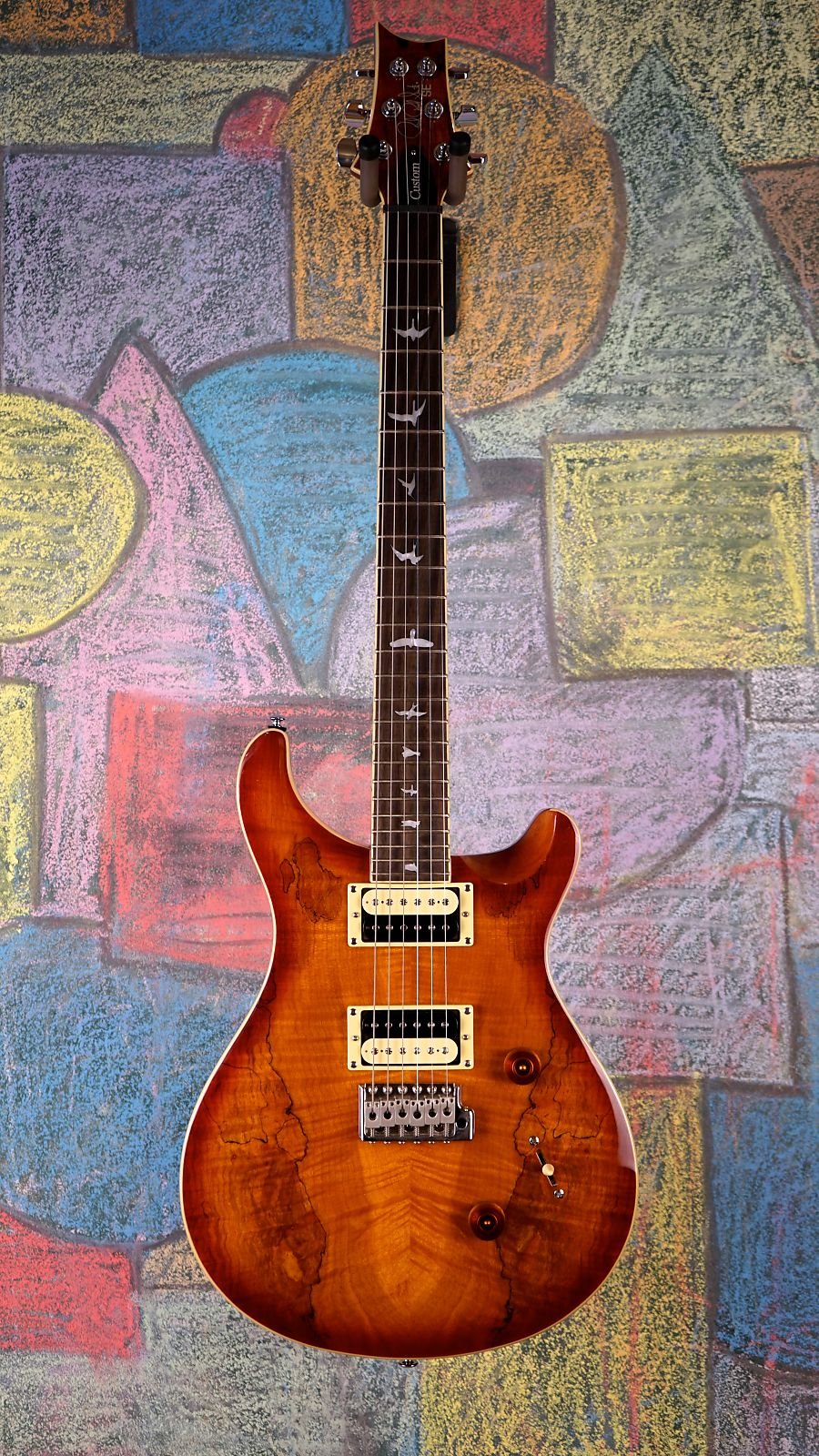 PRS SE Custom 24 Spalted Maple - 825362606178