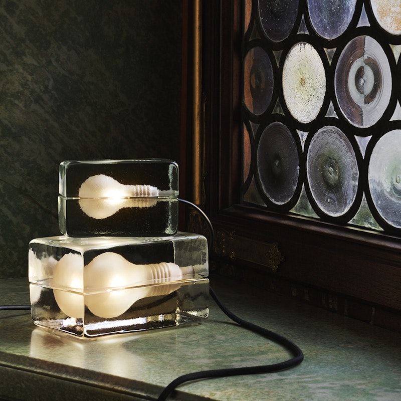 Block Lamp Mini, Clear from Design House Stockholm | RoyalDesign