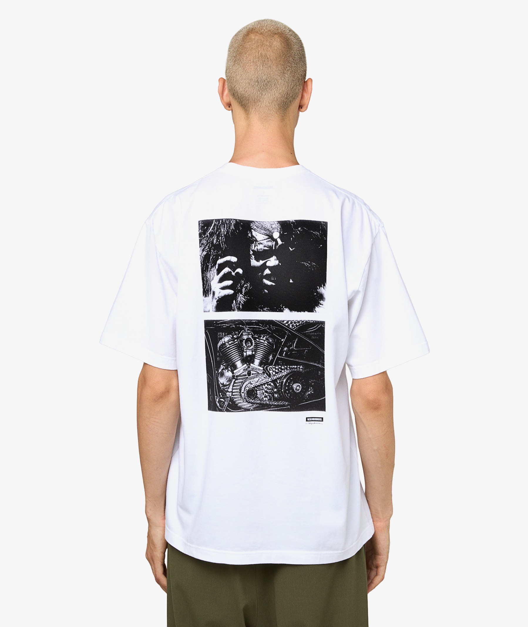 Neighborhood NH 3 T-Shirt x Osamu Nagahama | 251PCNON-ST03-WH