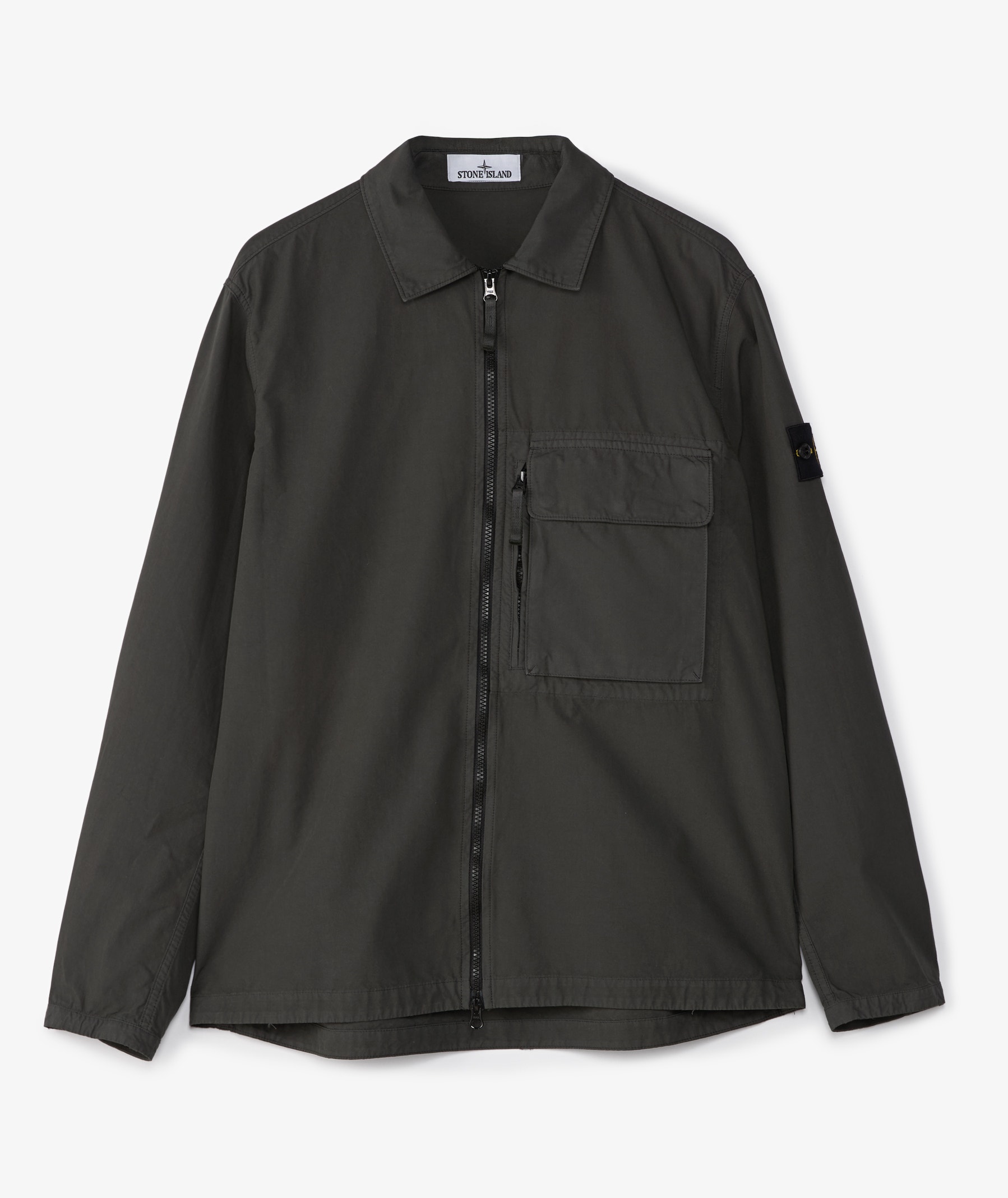 Stone Island Overshirt Jacket | Charcoal | SVD USA