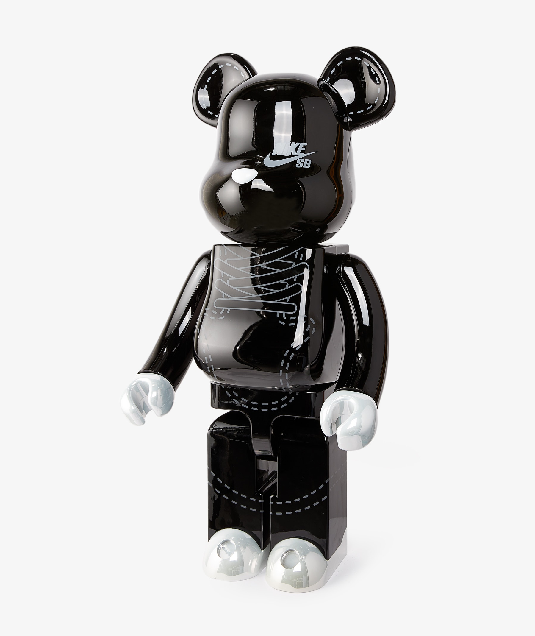 Medicom Toy BE@RBRICK Nike SB 2020 Black 1000% en color Negro | SVD