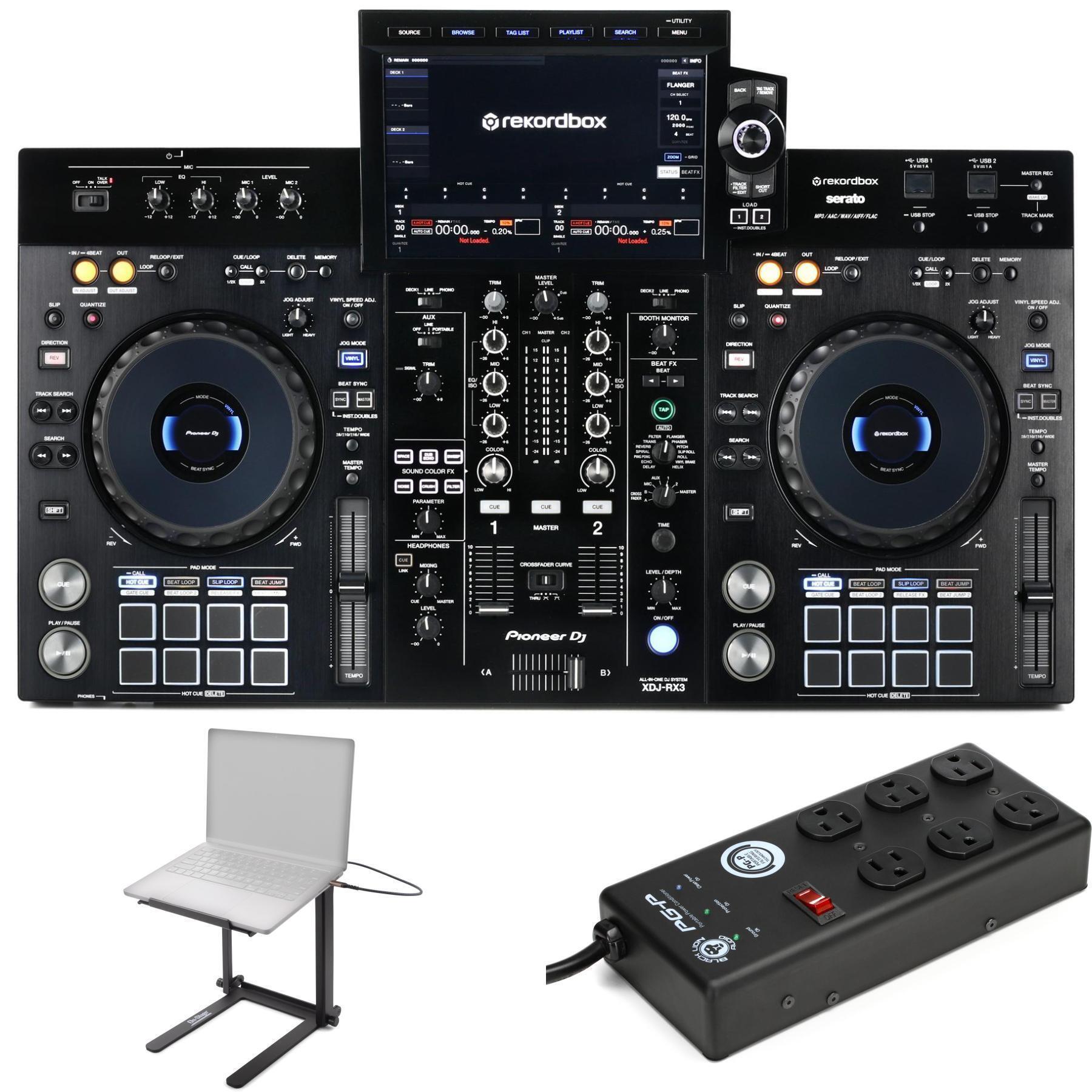 Pioneer DJ XDJ-RX3 Digital DJ System with Decksaver Cover | Sweetwater