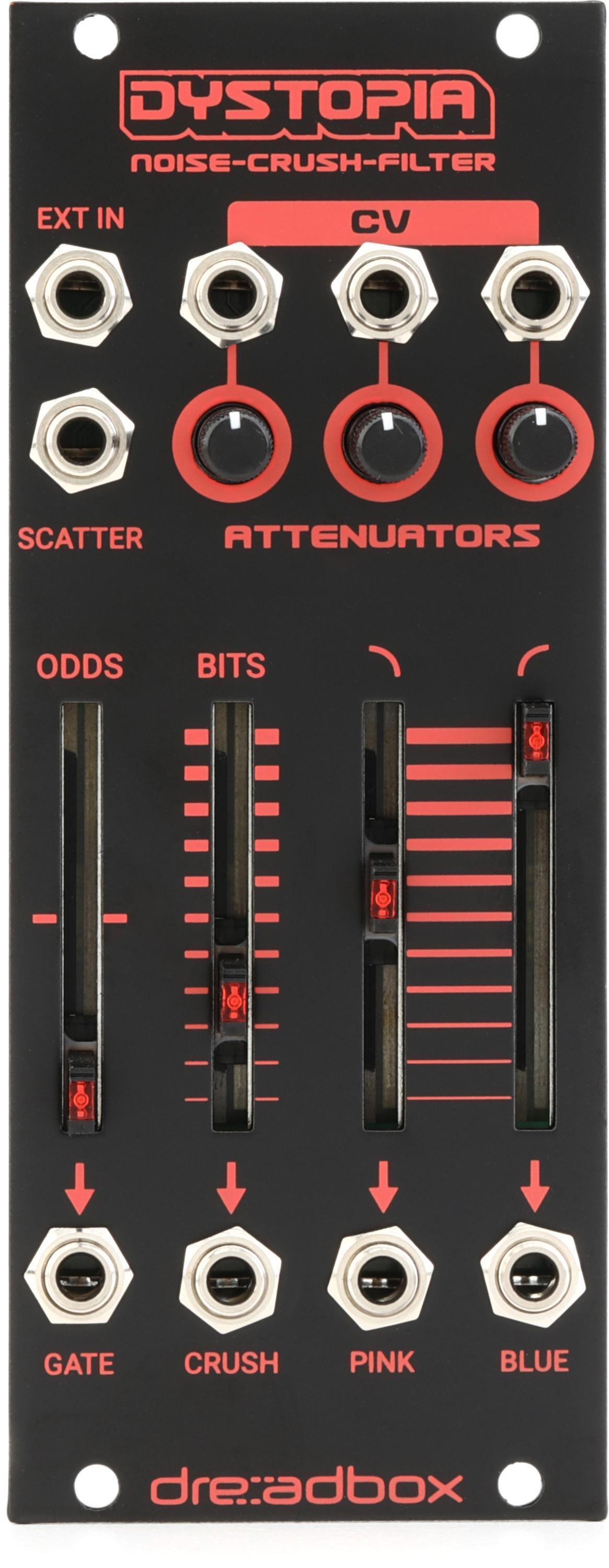 Dreadbox Dystopia Noise-Crush-Filter Eurorack Module | Sweetwater