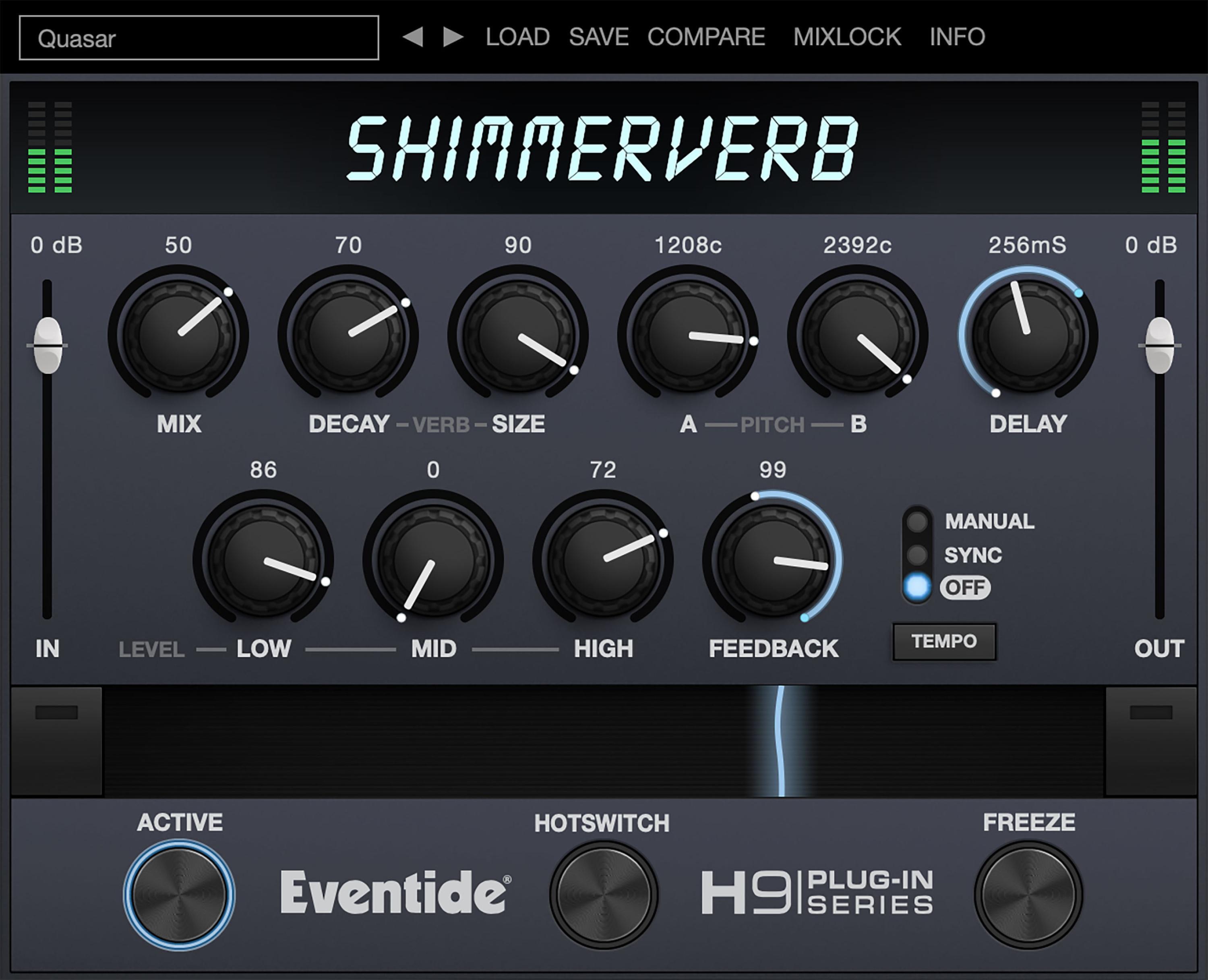 Eventide ShimmerVerb Lustrous Reverb Plug-in | Sweetwater