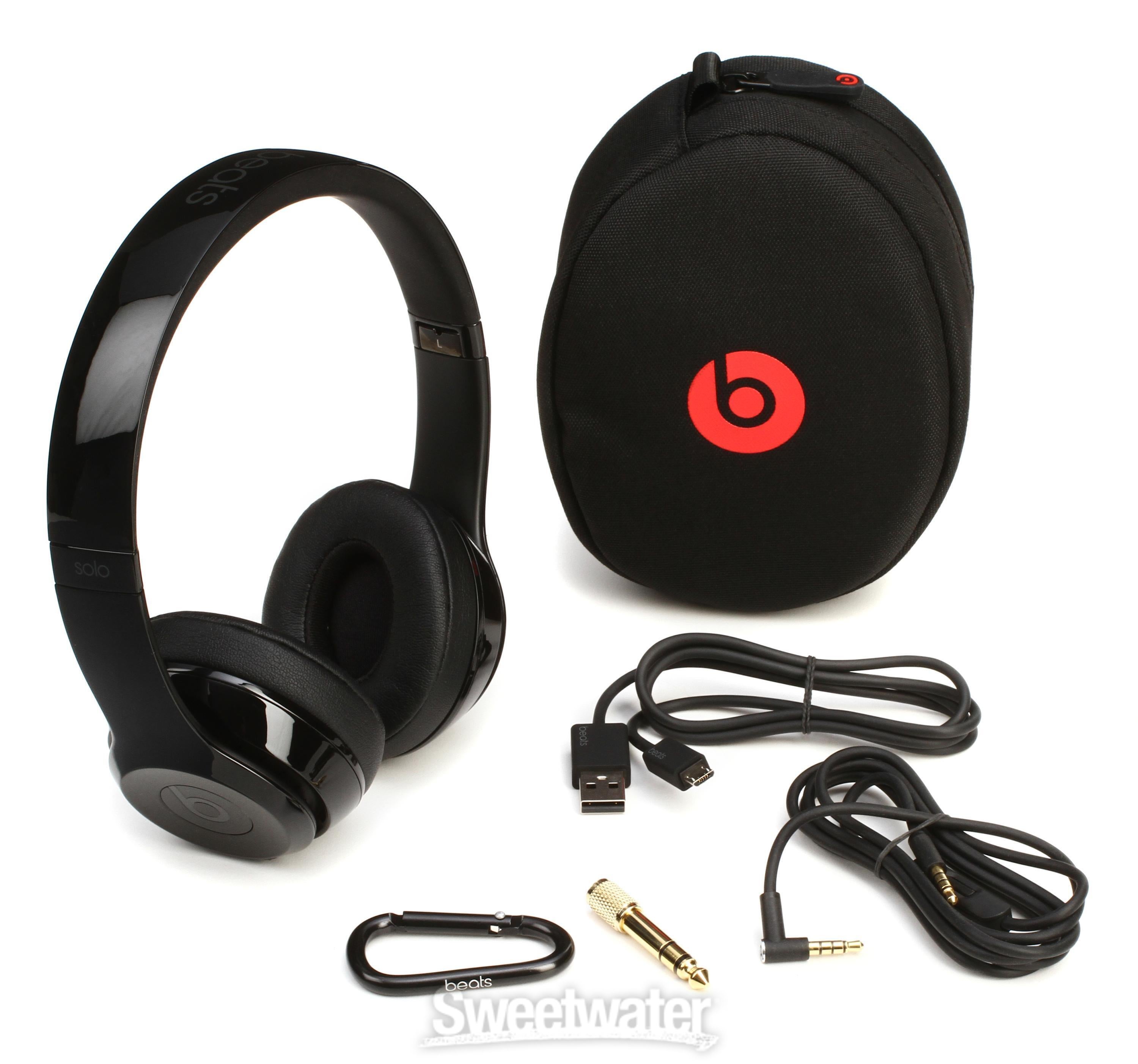 Beats Solo3 Wireless Headphones - Black | Sweetwater