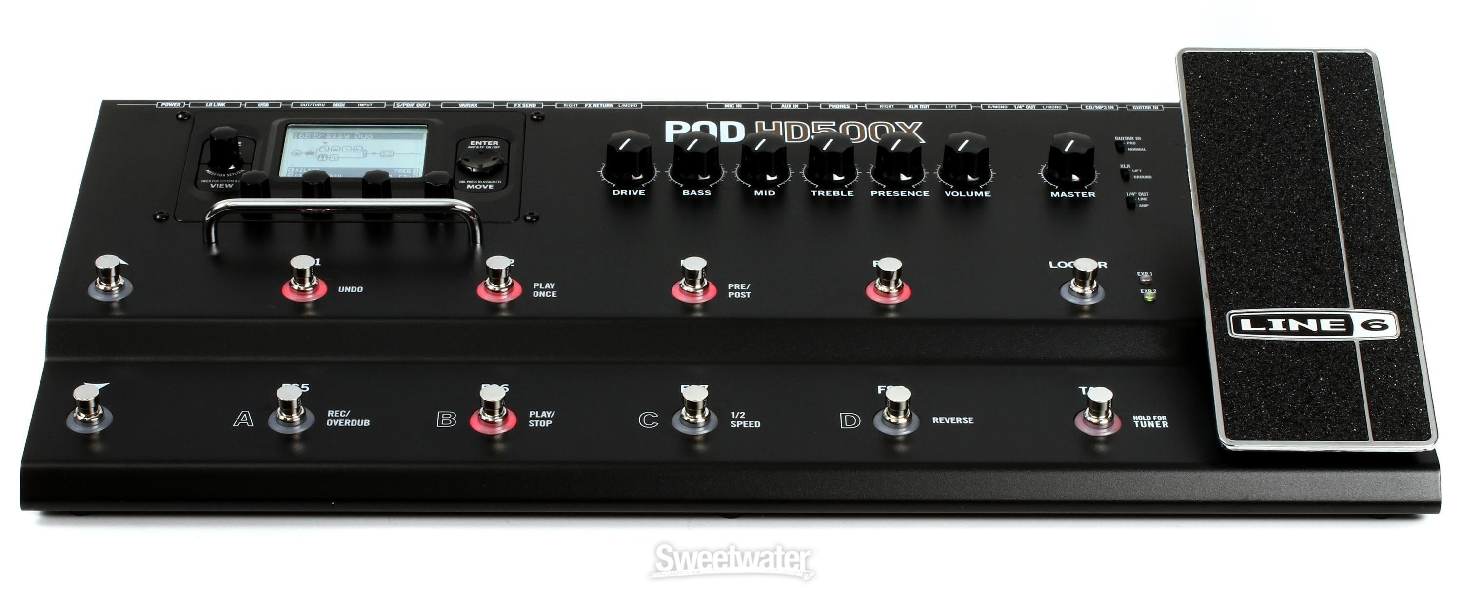 line6 POD HD500X ギターエフェクター Review: Line 6 POD HD500X