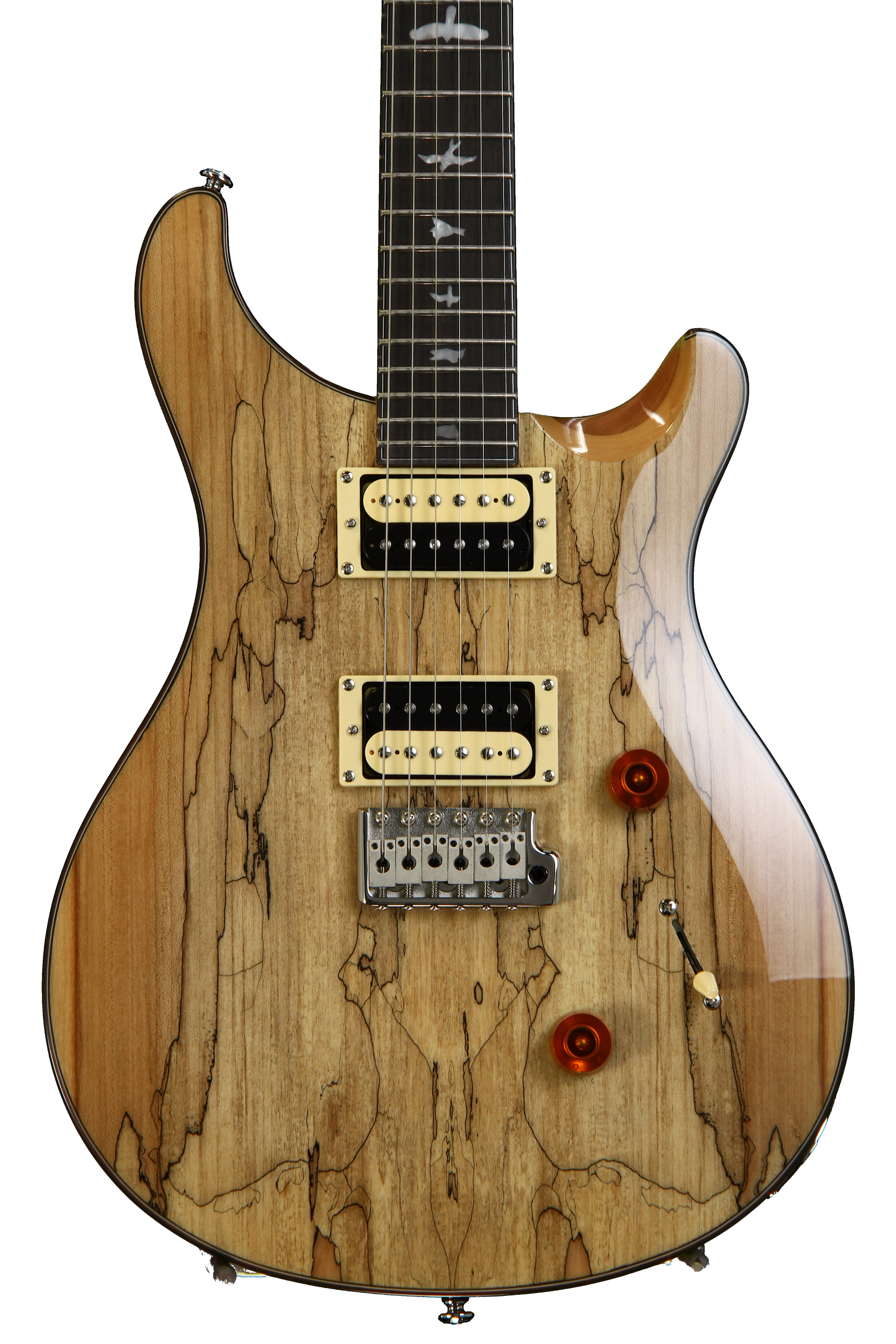 PRS SE Custom 24, Exclusive Finish - Spalted Maple, Natural