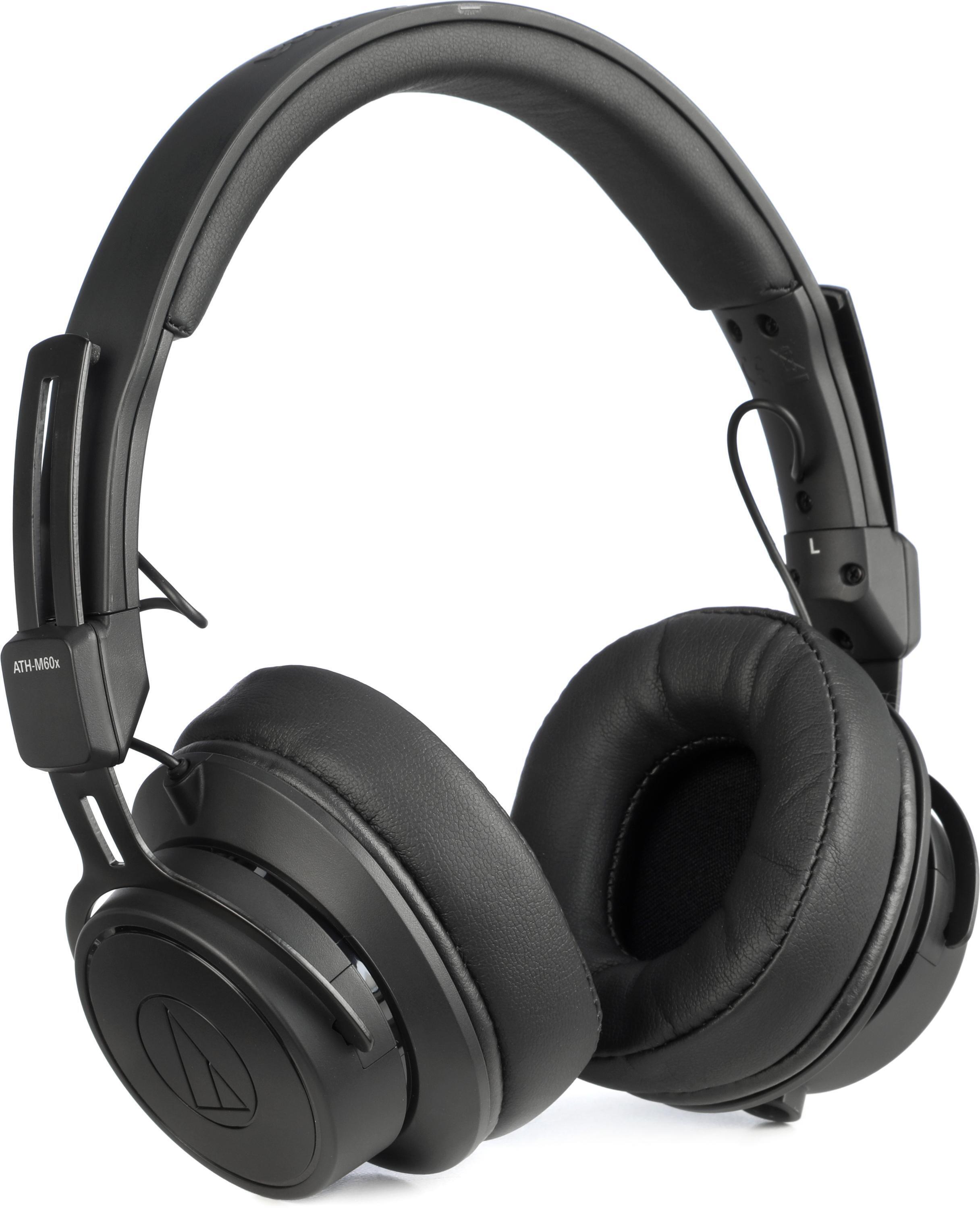 Audio-Technica ATH-M60xa Closed-back On-ear Studio Monitoring