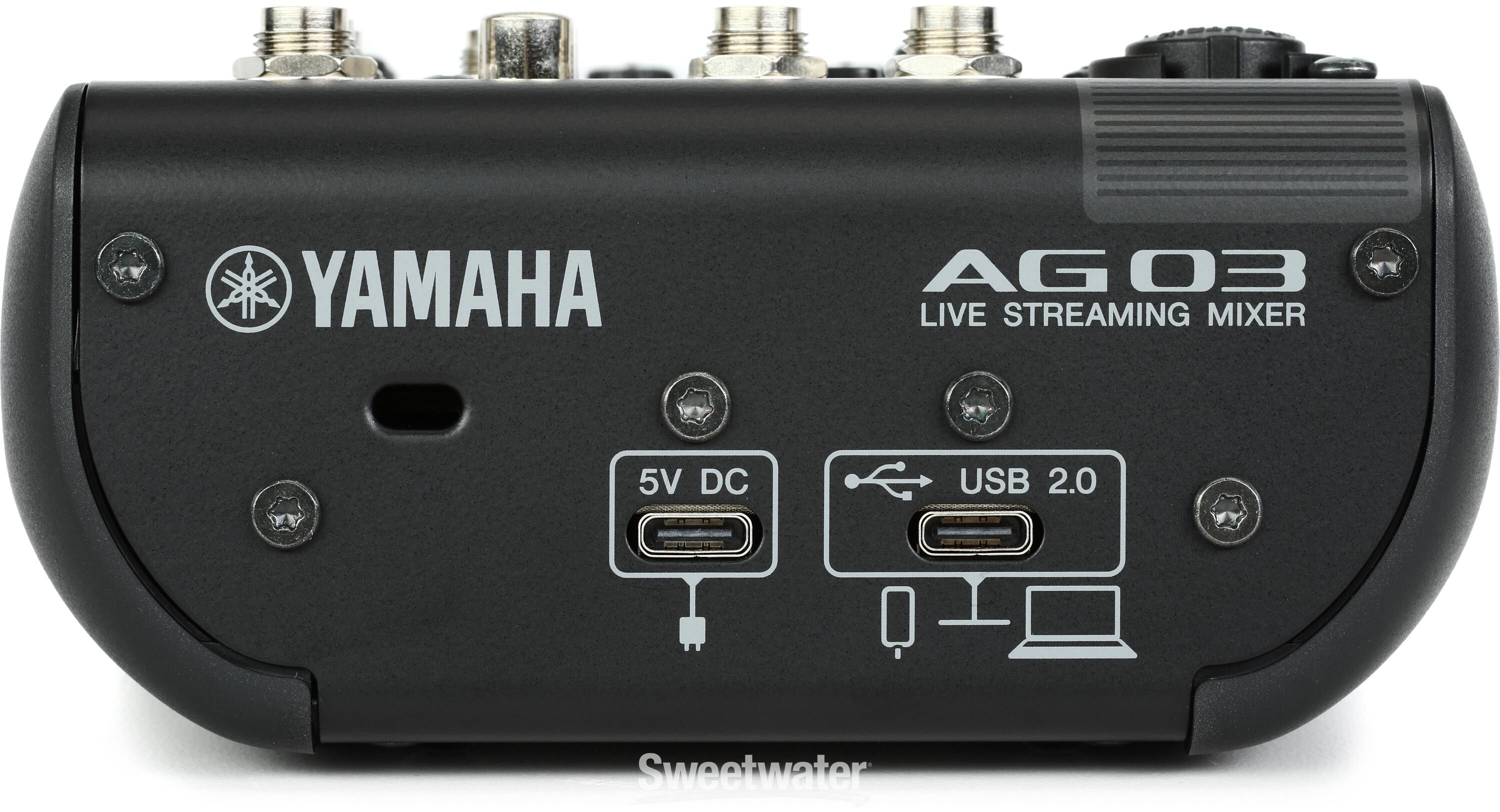 DTM・DAW YAMAHA AG03 MK2 AG03MK2 3-Channel Loopback Audio USB