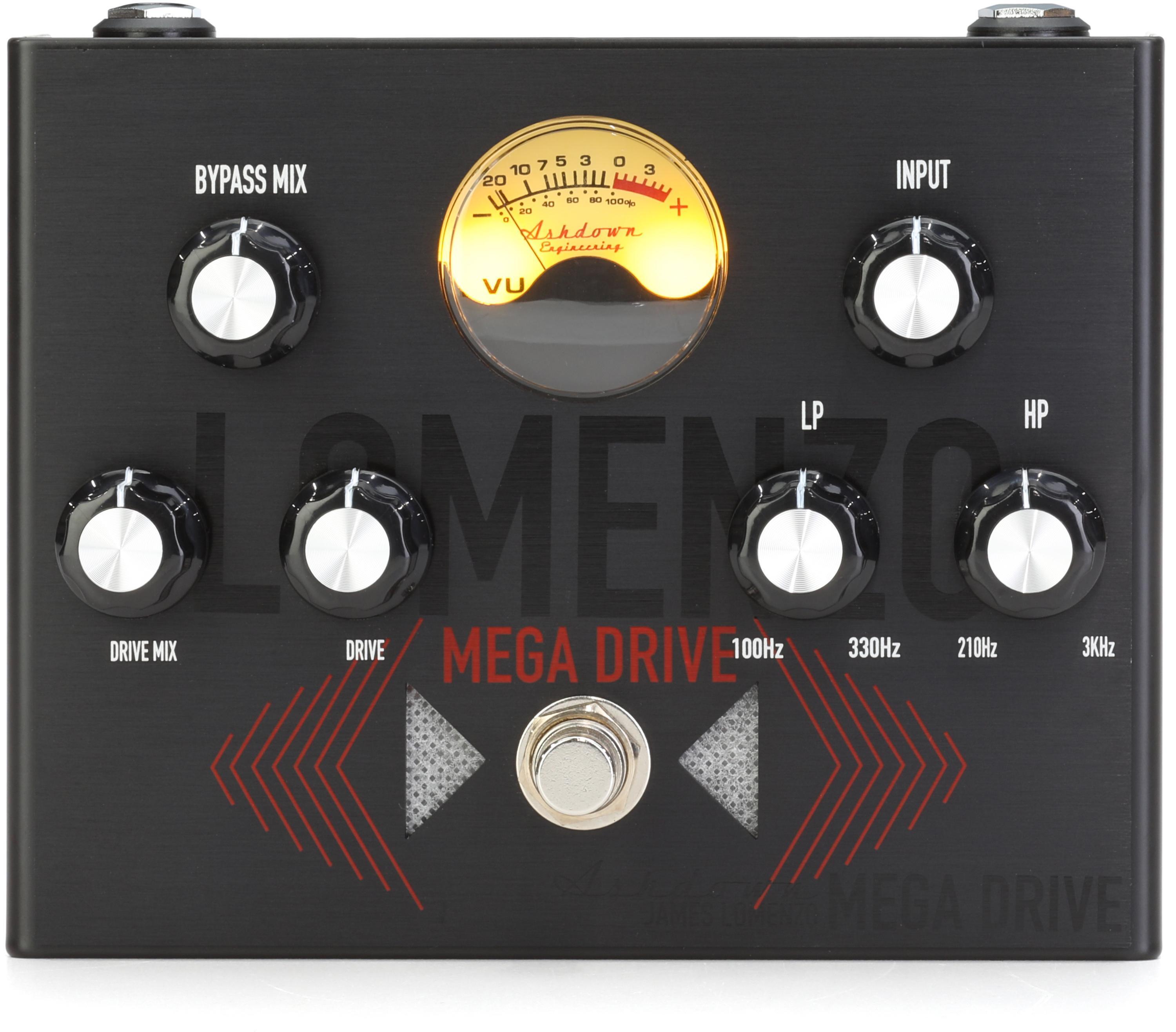 Ashdown James LoMenzo Mega Drive Bass Drive Pedal | Sweetwater