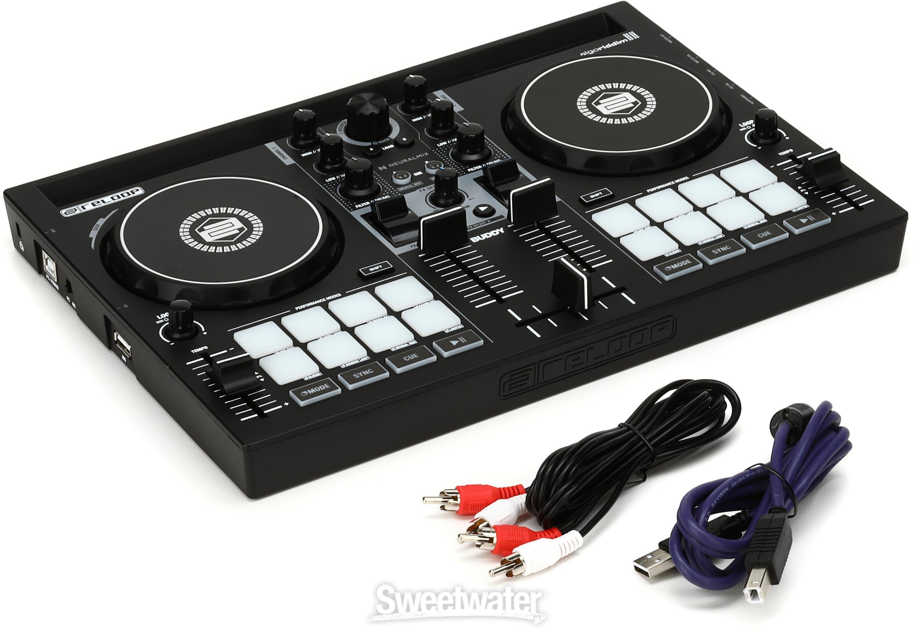 Reloop Buddy 2-channel DJ Controller | Sweetwater