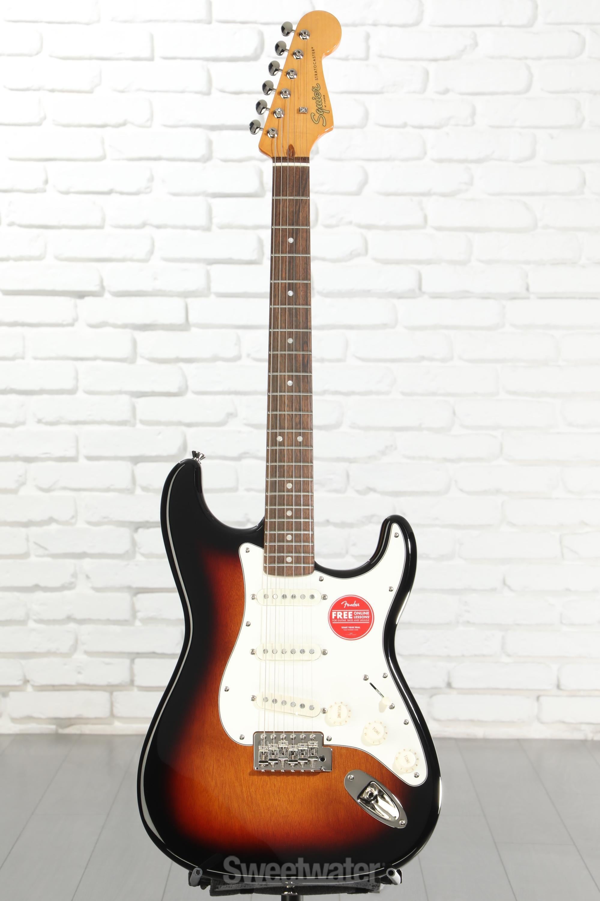 Squier Classic Vibe '60s Stratocaster - 3-Color Sunburst | Sweetwater