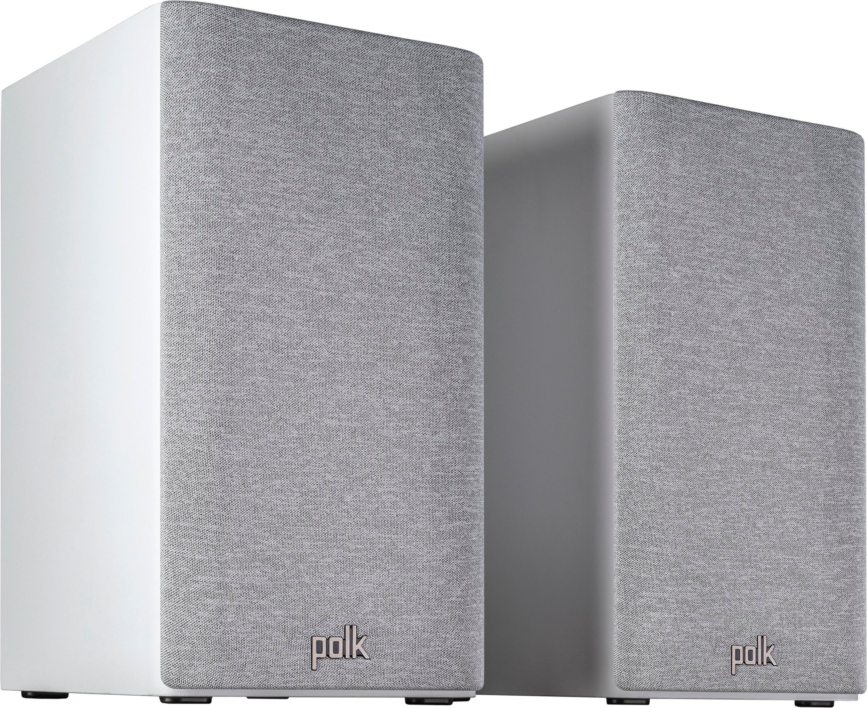 Polk Audio Reserve R100 Bookshelf Speakers - White | Sweetwater